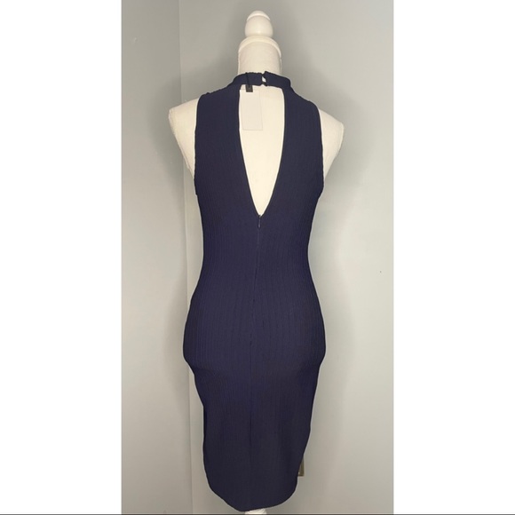 *ASTR* The Label Nordstrom Navy Ribbed Bodycon Dress NWT - Picture 5 of 14